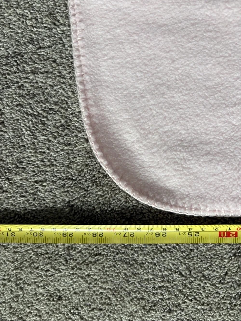Ty Pink and Tan Bear Lovey Bib Blankie